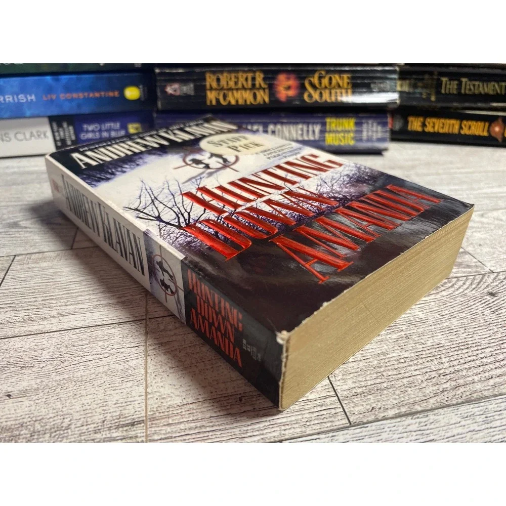 Hunting Down Amanda by Andrew Klavan 2000‎ Thriller Mystery Paperback Book